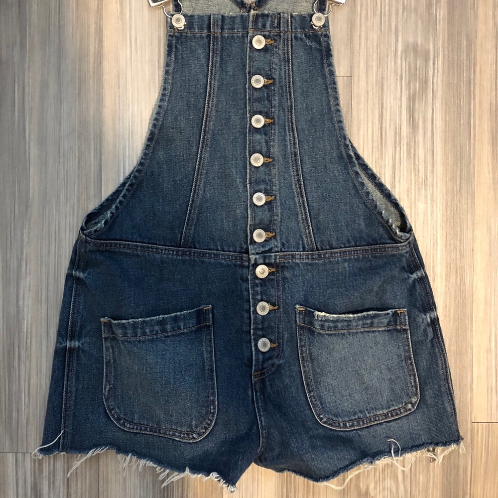 denim overalls